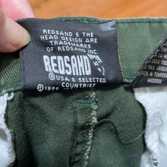 Redsand Mens Green Chino Cotton Pants 31x27 - Picture 7 of 9